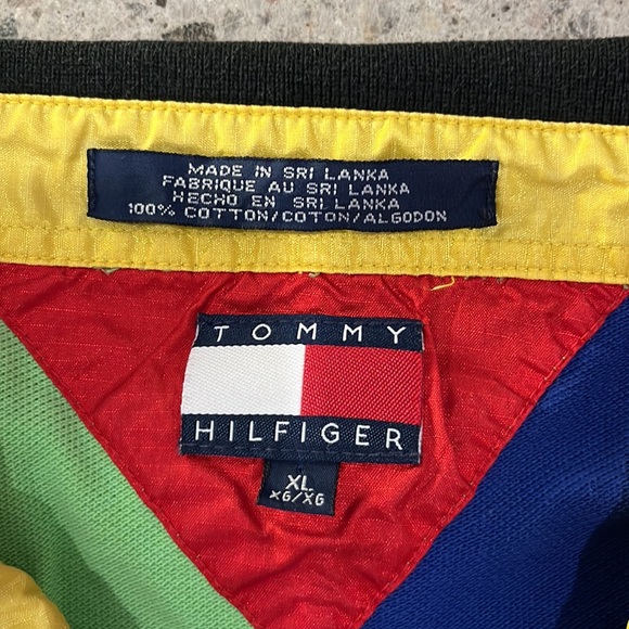 🤿Vintage Y2K Tommy Hilfiger Scuba Polo Mens US XL 🤿 - Picture 5 of 9
